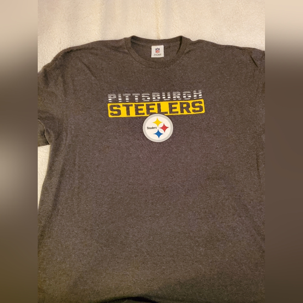 NFL. Pittsburgh steelers . Gray. Possibly 3x Tshirt